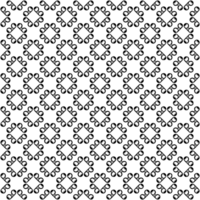 Black seamless abstract pattern. Overlay for background and backdrop. Ornamental design. PNG graphic illustration with transparent background.