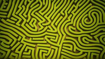 feeling lost or trapped within the maze struggle with mental health. AI Generated photo