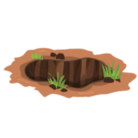 Hole in the ground Illustration png