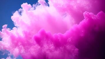 pink dust smoke abstract particles. photo