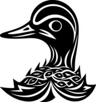 Duck - High Quality Vector Logo - Vector illustration ideal for T-shirt graphic