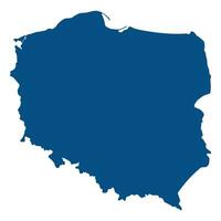 Poland map. Map of Poland in high details vector