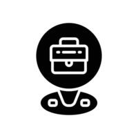 job location glyph icon. vector icon for your website, mobile, presentation, and logo design.