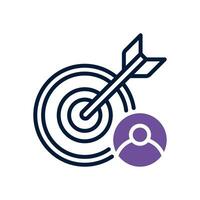 job hiring dual tone icon. vector icon for your website, mobile, presentation, and logo design.