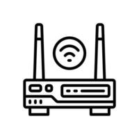 router line icon. vector icon for your website, mobile, presentation, and logo design.