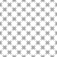 Black seamless abstract pattern. Overlay for background and backdrop. Ornamental design. PNG graphic illustration with transparent background.