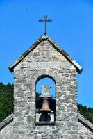 Close-up of a bell tower photo