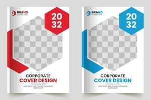 Corporate business book cover design. professional design for corporate business vector