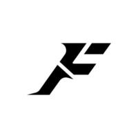 Letter Cf modern stylish typography creative monogram abstract logo design vector