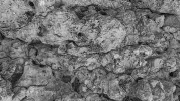 4k Cracked stone surface. Natural of the grey rock texture. Selective fokus. Copy space. video