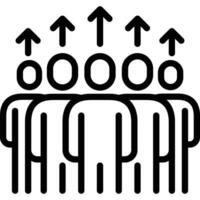 people team group  icon line symbol sign vector ,checklist