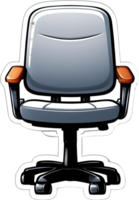 Bureau chaise clipart ai génératif png