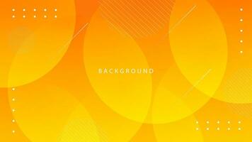 Orange and yellow gradient color abstract background. Dynamic shape composition. suitable for banners and poster backgrounds. Vector illustration