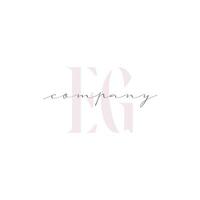 EG Beauty Initial Template Vector Design