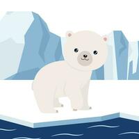 polar oso vector del Norte animales