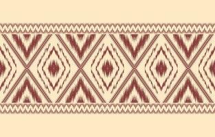 Ethnic abstract ikat art. Aztec ornament print. geometric ethnic pattern seamless  color oriental.  Design for background ,curtain, carpet, wallpaper, clothing, wrapping, Batik, vector illustration.