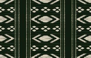 étnico resumen ikat Arte. azteca ornamento impresión. geométrico étnico modelo sin costura color oriental. diseño para antecedentes ,cortina, alfombra, fondo de pantalla, ropa, envase, batik, vector ilustración.