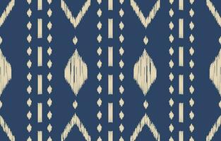 Ethnic abstract ikat art. Aztec ornament print. geometric ethnic pattern seamless  color oriental.  Design for background ,curtain, carpet, wallpaper, clothing, wrapping, Batik, vector illustration.