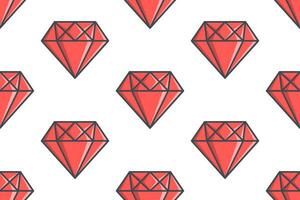 a red diamond pattern on a white background vector