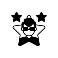 Fame icon in vector. Illustration vector