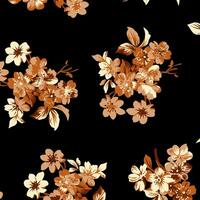 floral abstract pattern suitable for textile and printing needs vector