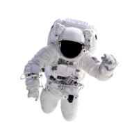 Astronaut isolated on transparent background, PNG Format - Elements of this Image Furnished by NASA