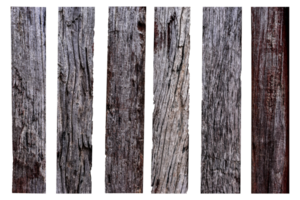 collection of various empty wood panel isolated on transparent background. PNG Format