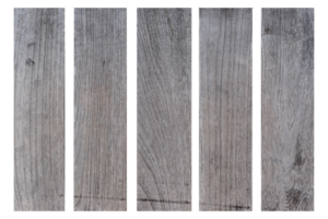 collection of various empty wood panel isolated on transparent background. PNG Format