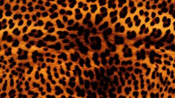 Close-up High detailed Leopard skin texture. Cheetah fur spot Wrapping paper seamless pattern for walllpaper, background and design art work AI Generative photo