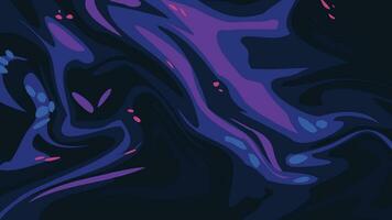 Black Purple Abstract Ink Wave Vector Wallpaper Background Image