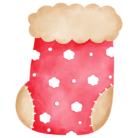 Navidad decorativo acuarela elementos png