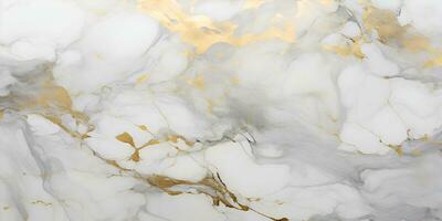 Marble granite white with gold texture. Background wall surface black pattern graphic abstract light elegant gray floor ceramic counter texture stone slab smooth tile silver natural AI Generative photo