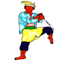 template icon Malay traditional Martial Art png