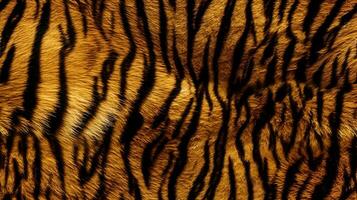 de cerca alto detallado Tigre piel textura. leopardo piel Mancha envase papel sin costura modelo para papel tapiz, antecedentes y diseño Arte trabajo ai generativo foto