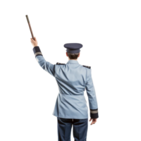 Police officer Military uniform Army officer, Generative Ai png
