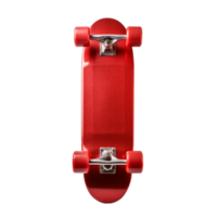 3d isolato rendere di skateboard generativo ai png