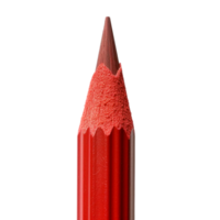 Red Colored pencil Generative Ai png