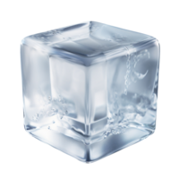 hielo cubo png cristal claro hielo cubo png hielo bloquear png hielo cubo transparente fondo, ai generativo