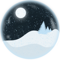 Snowball in Christmas png