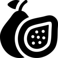 esta icono o logo es frutas icono o sano comiendo etc y lata ser usado para web, solicitud y logo diseño vector