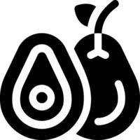 esta icono o logo es frutas icono o sano comiendo etc y lata ser usado para web, solicitud y logo diseño vector