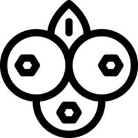 This icon or logo is fruits icon or healthy eating etc and can be used for web, application and logo design vector