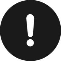 Black Exclamation mark icons in Fill style. Danger alarm . Caution risk business concept. Hazard warning attention sign with exclamation mark symbol. vector