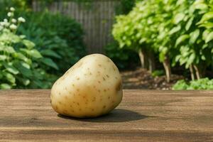 Potato. background. AI Generative Pro Photo