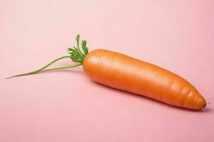 Carrot. background. AI Generative Pro Photo