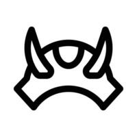 headband vector icon on a white background