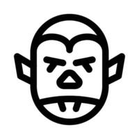 dracula vector icon on a white background