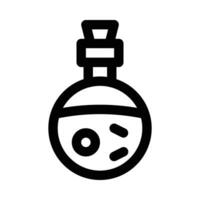potion vector icon on a white background