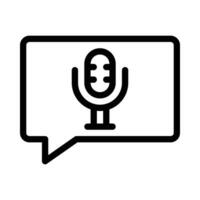 audio vector icon on a white background