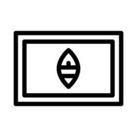 Guam vector icon on a white background